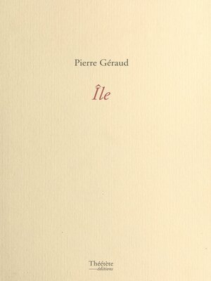cover image of Île